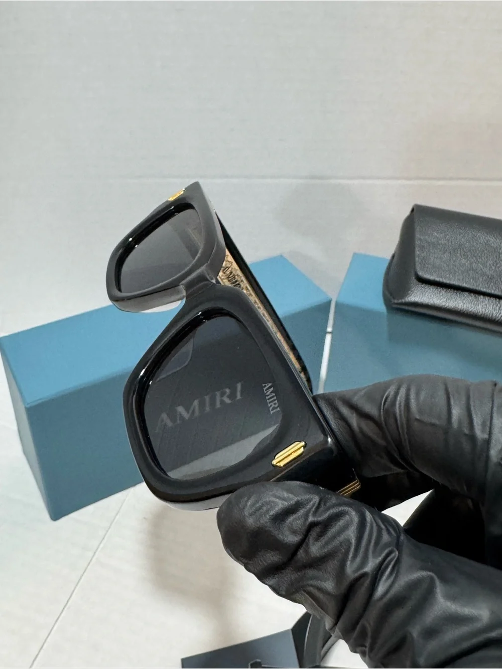 AMIRI Venice Black Sunglasses Unisex - Size 50□24-145
